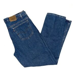 𝅺VINTAGE Levi’s Vintage Paper Tag Brown Tab 540—Relaxed, Tapered Denim! 42x34